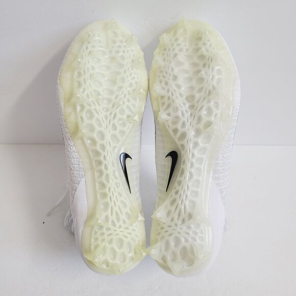 NEW Nike Alpha Menace Elite 2 Football Cleats BV3298-100 Size 13 White main image 6